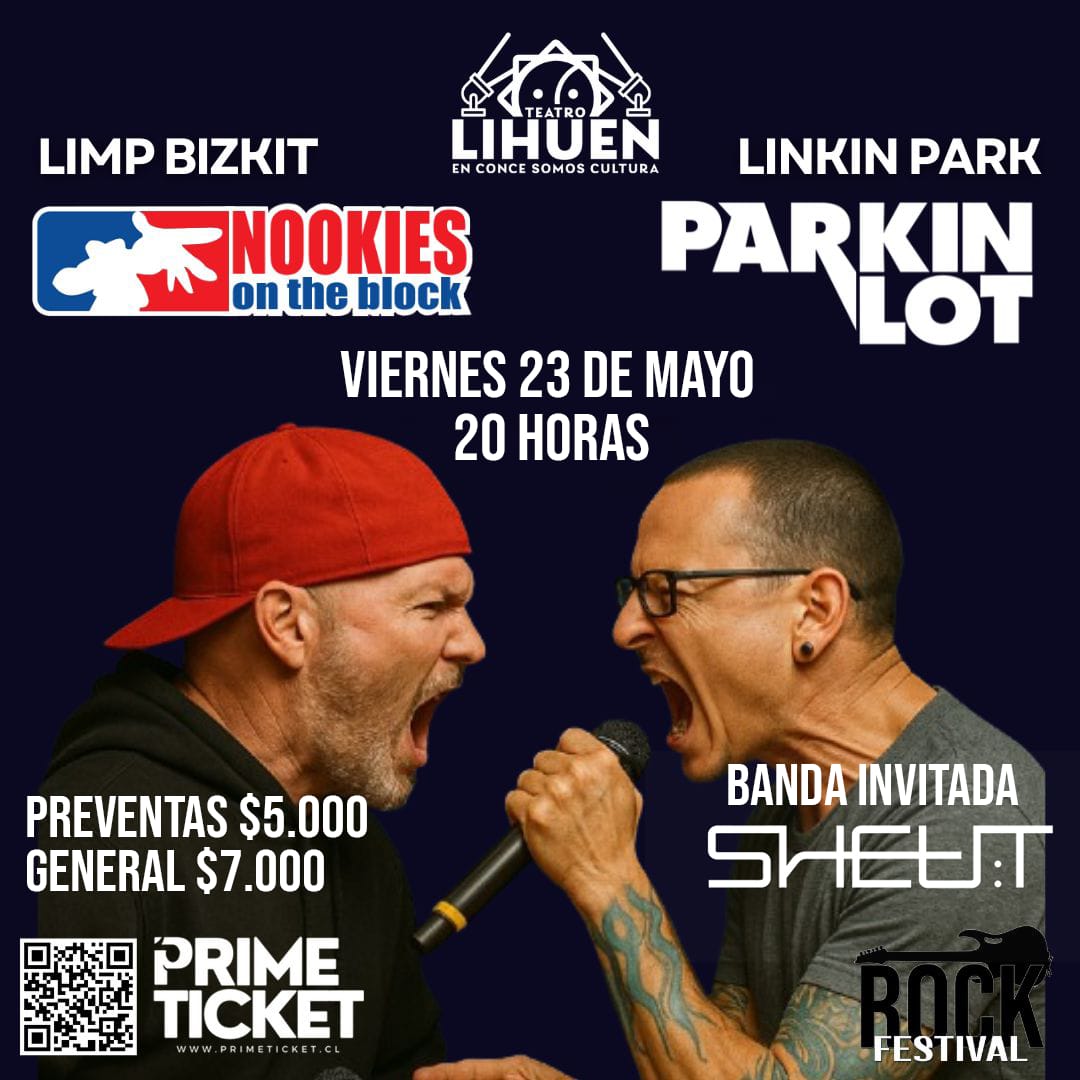 Tributo a Linkin Park y Limp Bizkit en Concepción 