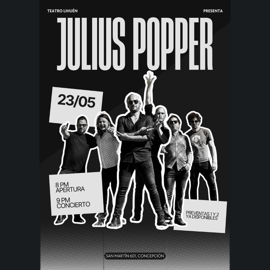 Julius Popper en Concierto CONCEPCIÓN