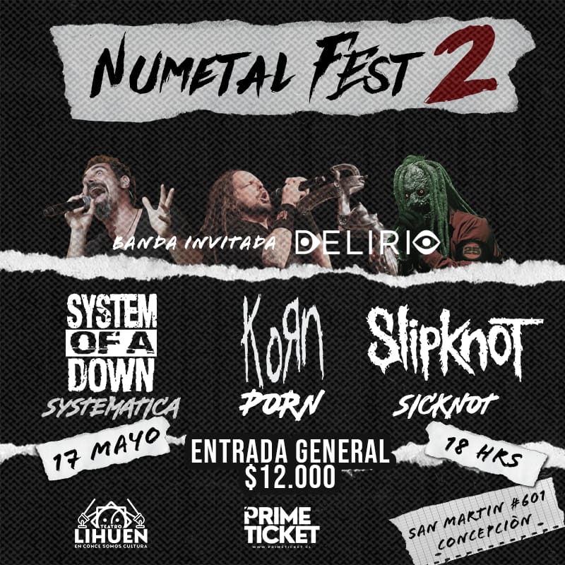 NU METAL FEST 2 EN CONCEPCIÓN