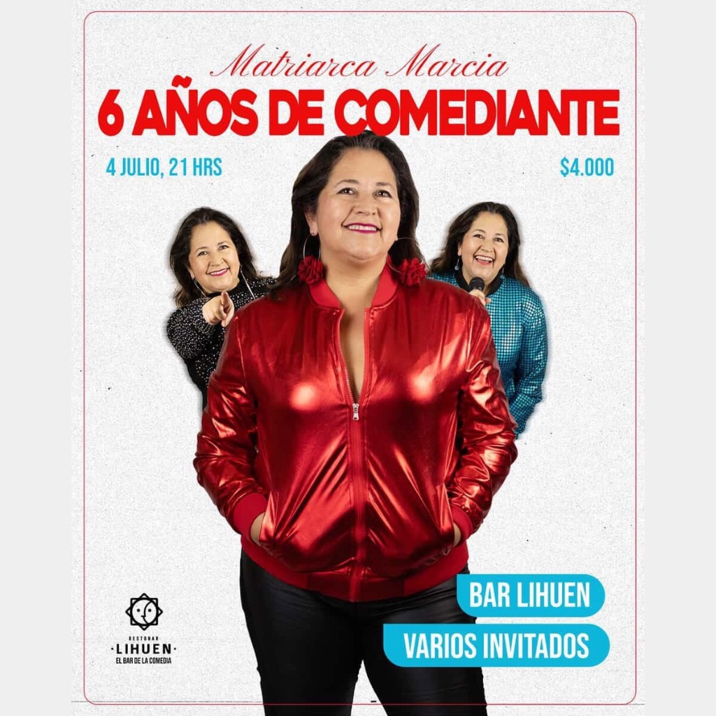 Matriarca Marcia: 6 años de comediante