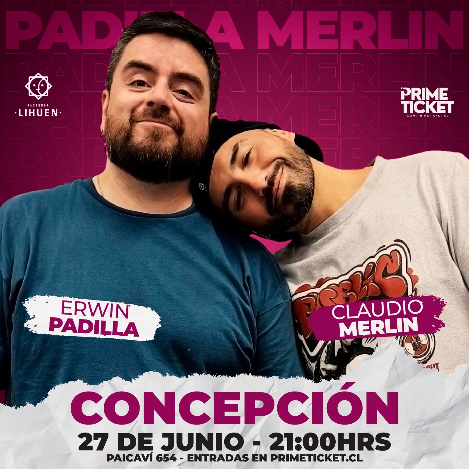 Padilla y Merlin en Conce 