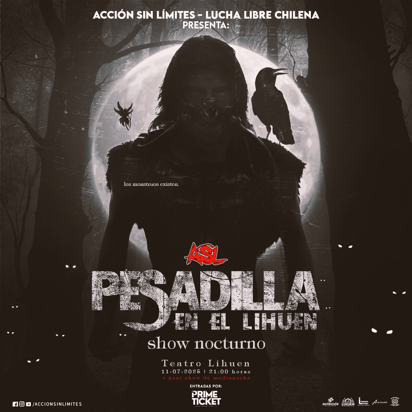 ASL Lucha Libre presenta: Pesadilla en el Lihuen