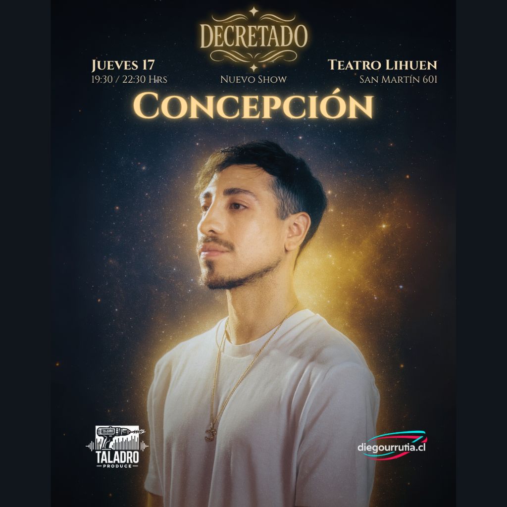 DIEGO URRUTIA EN TEATRO LIHUÉN 