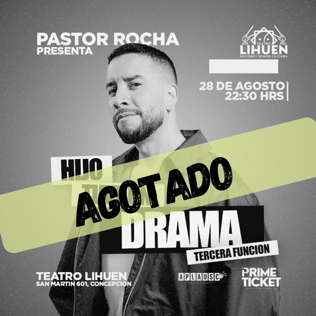PASTOR ROCHA presenta "Hijo tuve un drama" 28 de Agosto