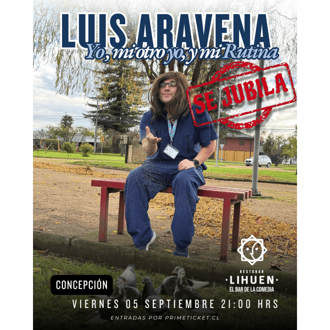Luis Aravena en Concepción.