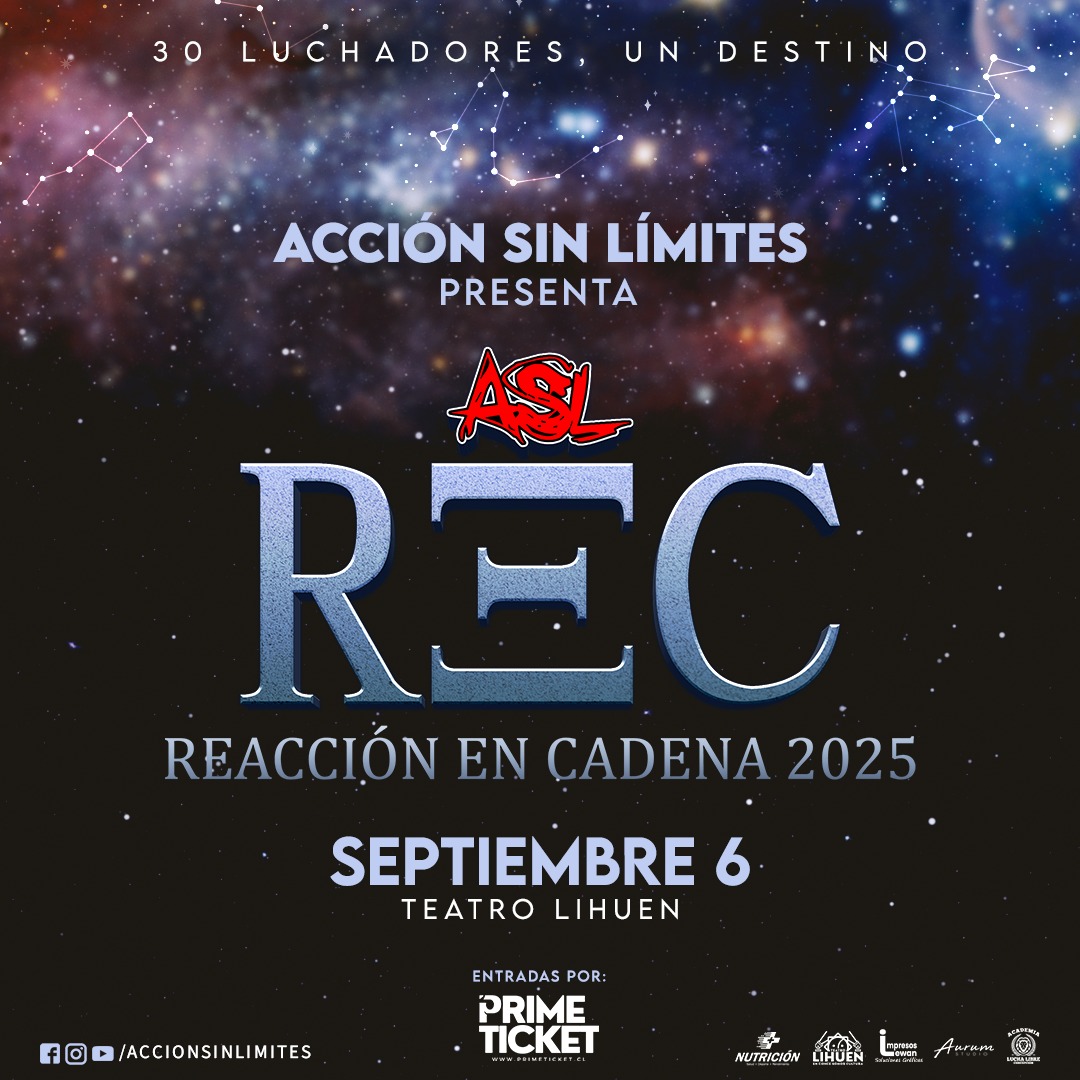 ASL Lucha Libre presenta Reacción en Cadena 2025
