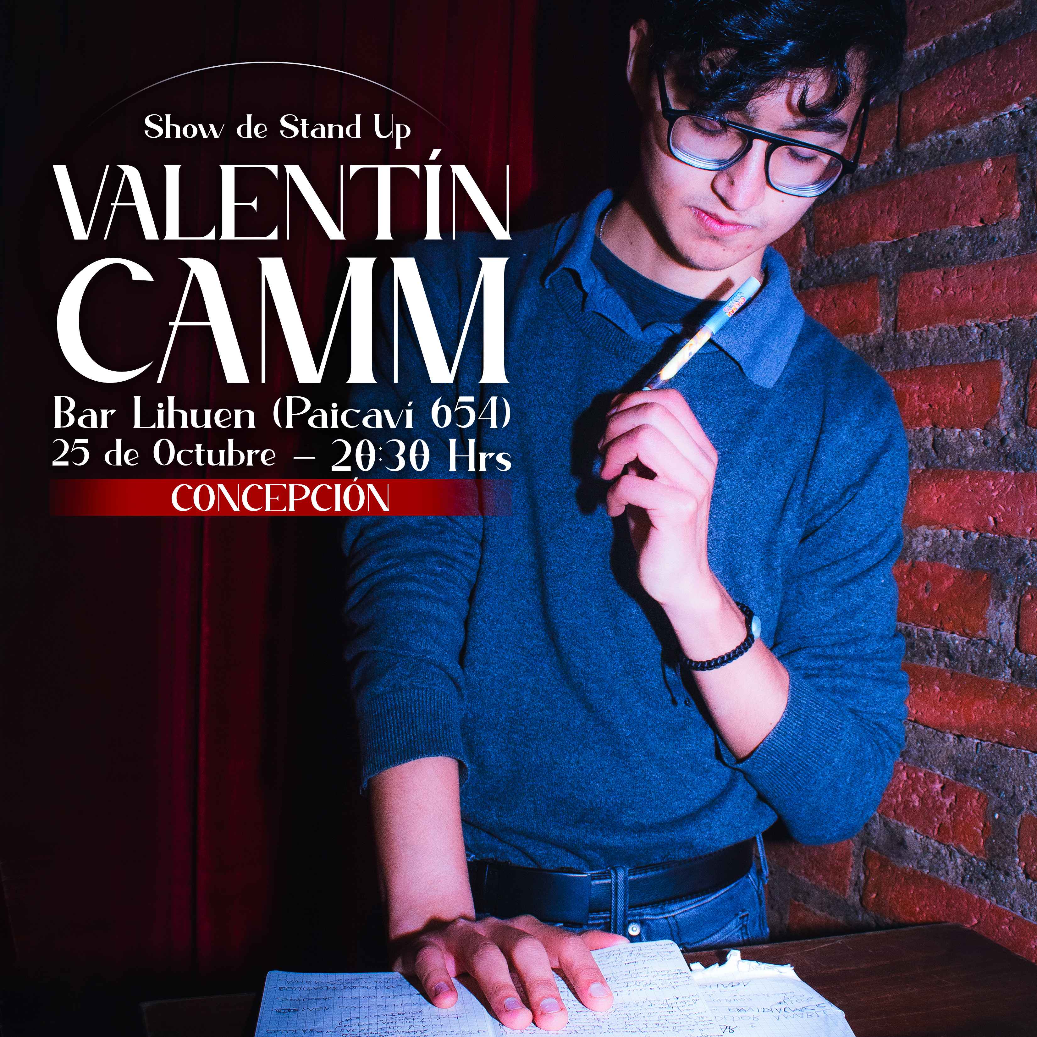 Valentín Camm en Concepción