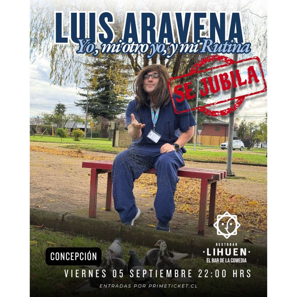 Luis Aravena en Concepción.