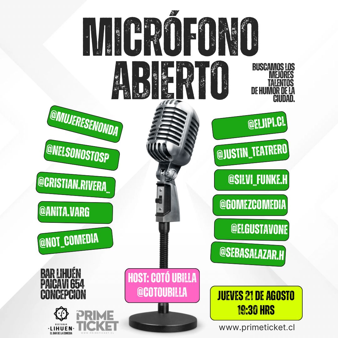 Open Mic en Bar Lihuen 