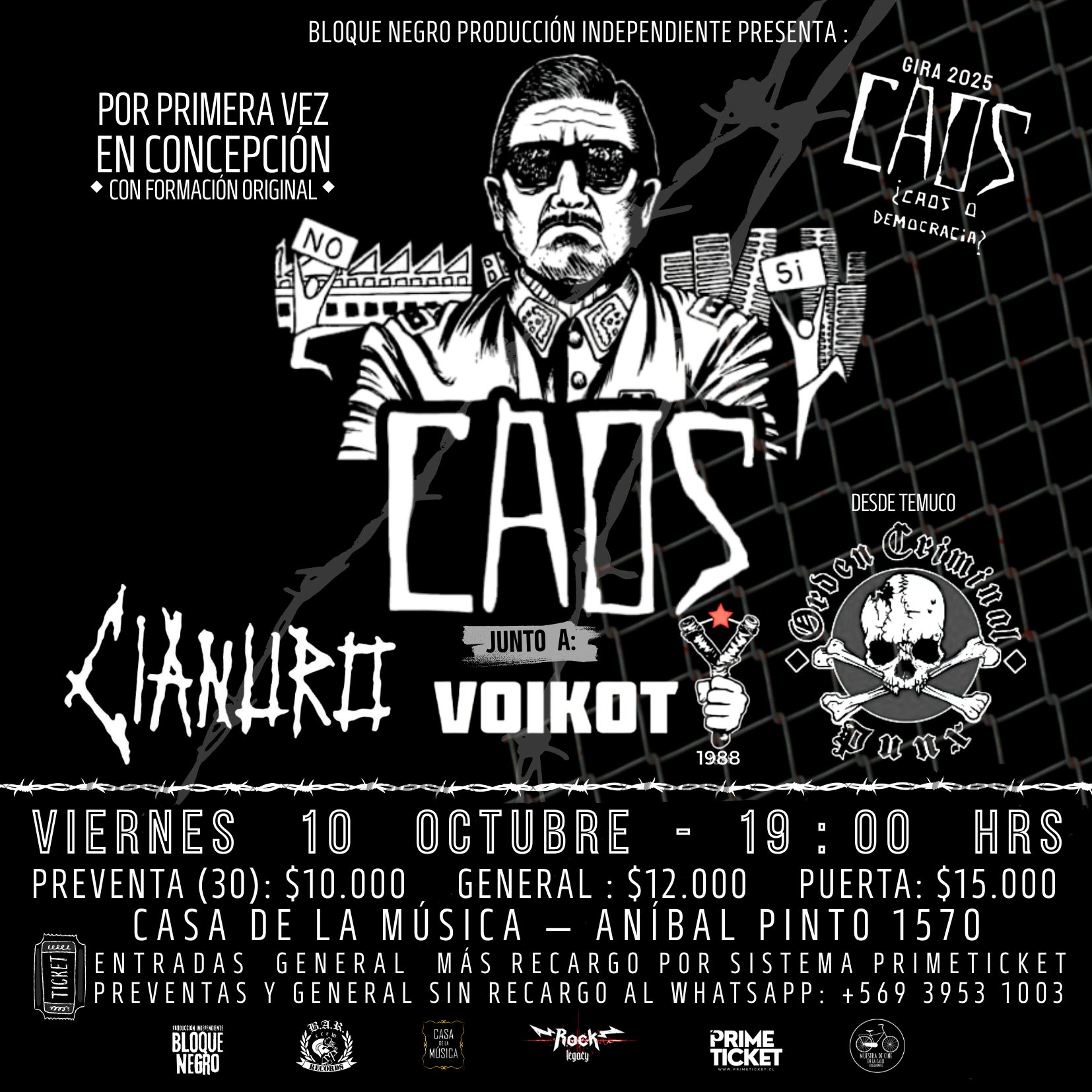 CAOS EN CONCEPCIÓN 