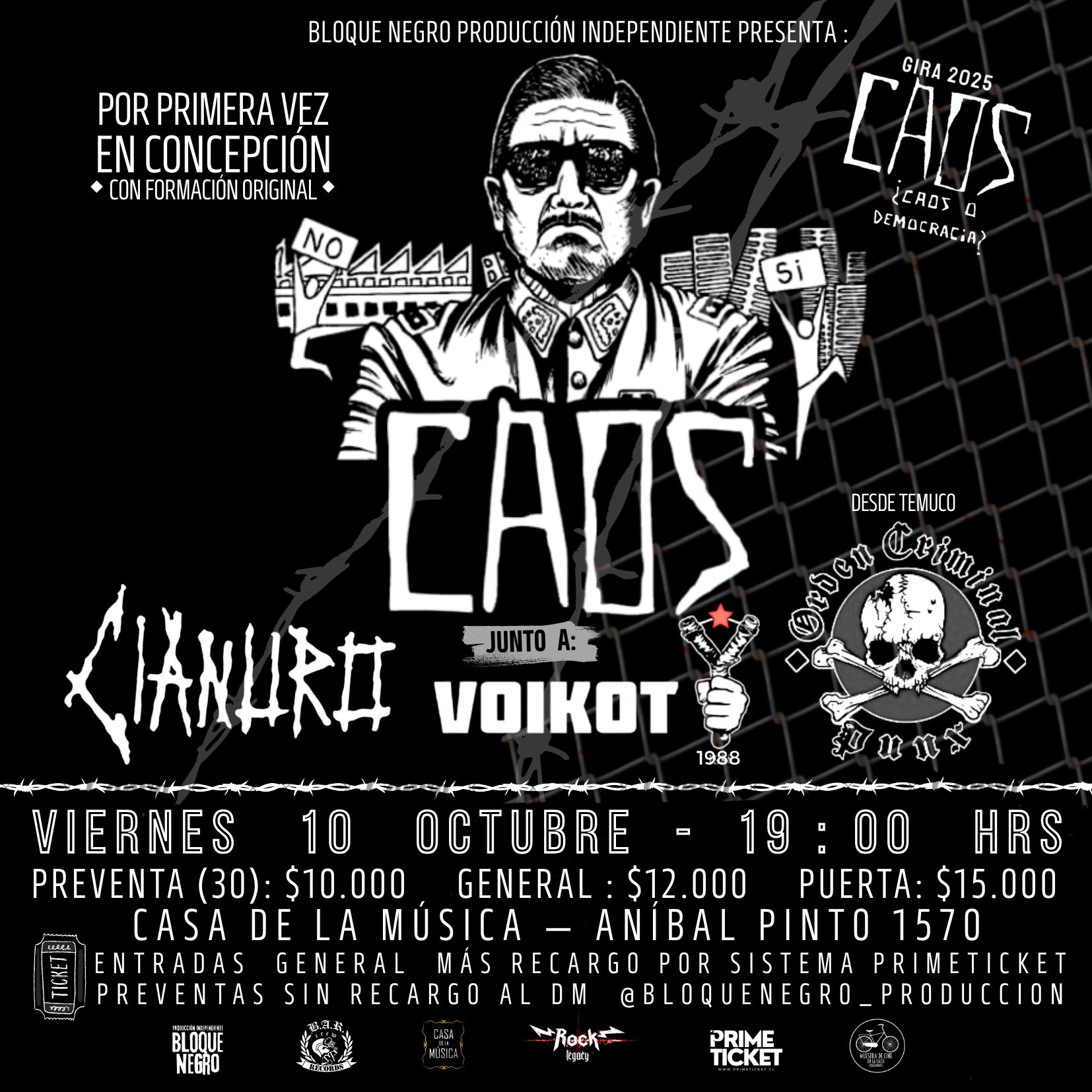 CAOS EN CONCEPCIÓN 