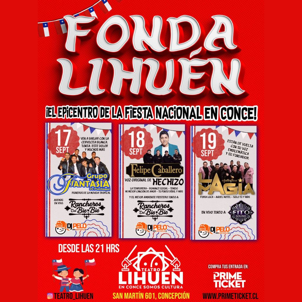 Fonda Lihuén 2025 – El corazón de las fiestas patrias en Concepción 