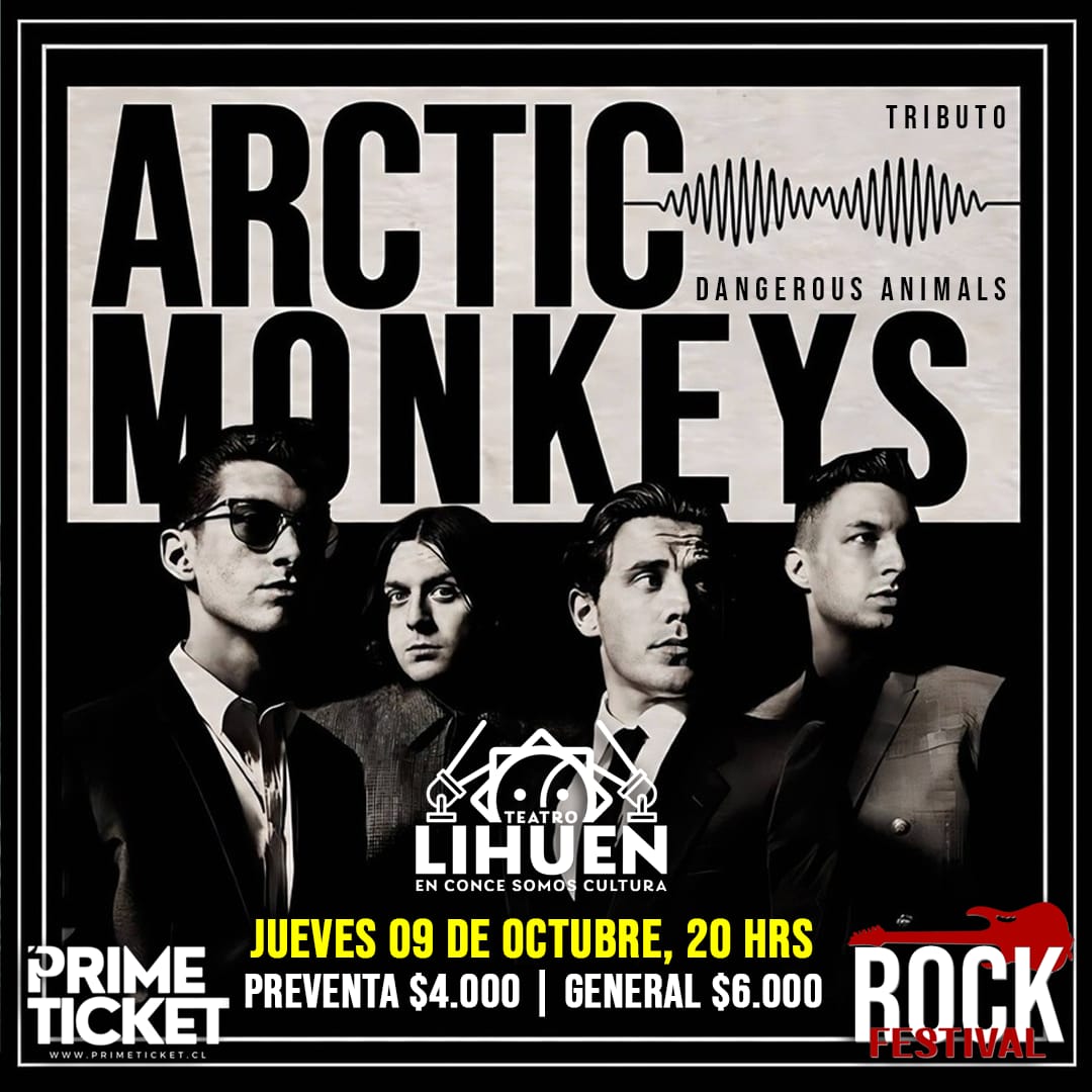 ARCTIC MONKEYS tributo en vivo
