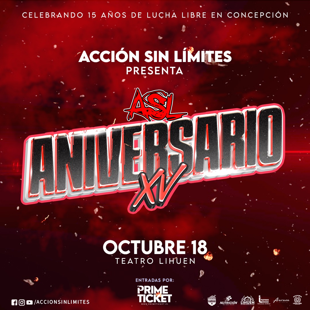 ASL Lucha Libre presenta Aniversario XV