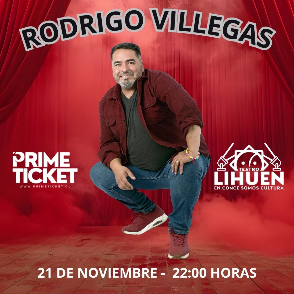 RODRIGO VILLEGAS EN TEATRO LIHUÉN