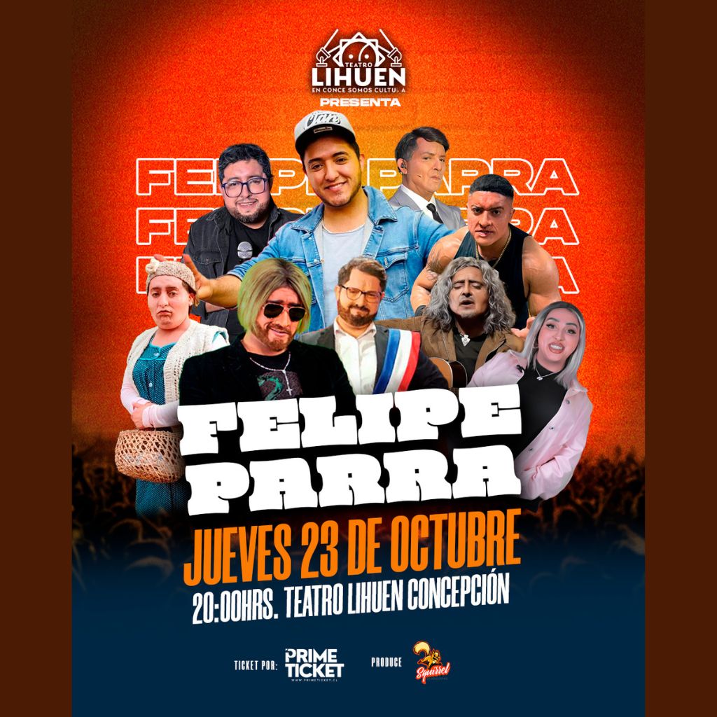 FELIPE PARRA EN TEATRO LIHUÉN 