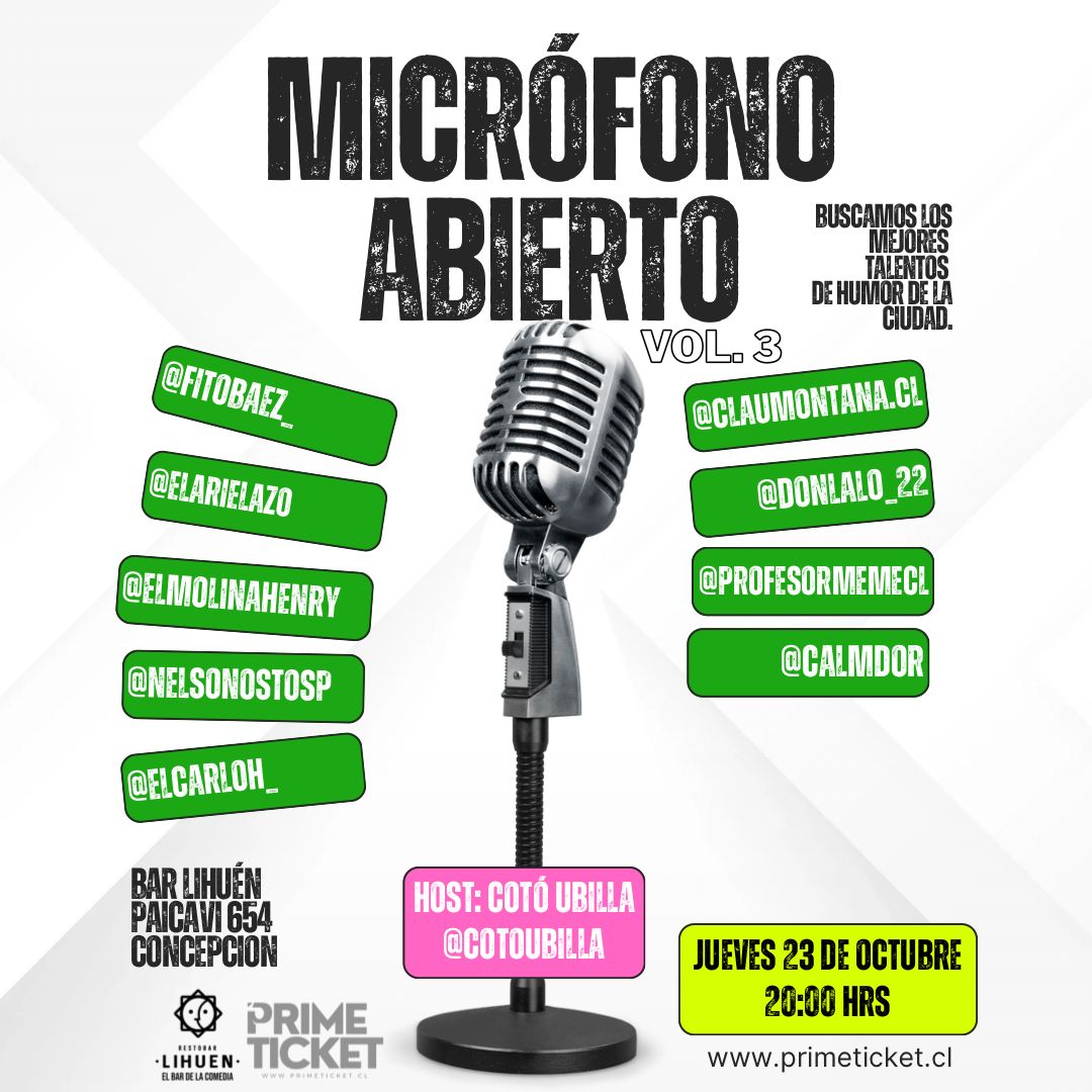 Open Mic Bar Lihuen 