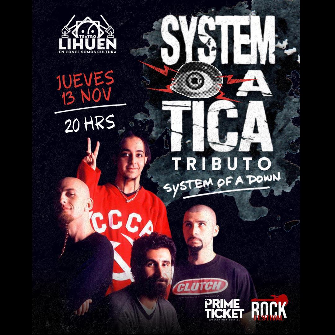 SYSTEM OF A DOWN TRIBUTO en Teatro Lihuén