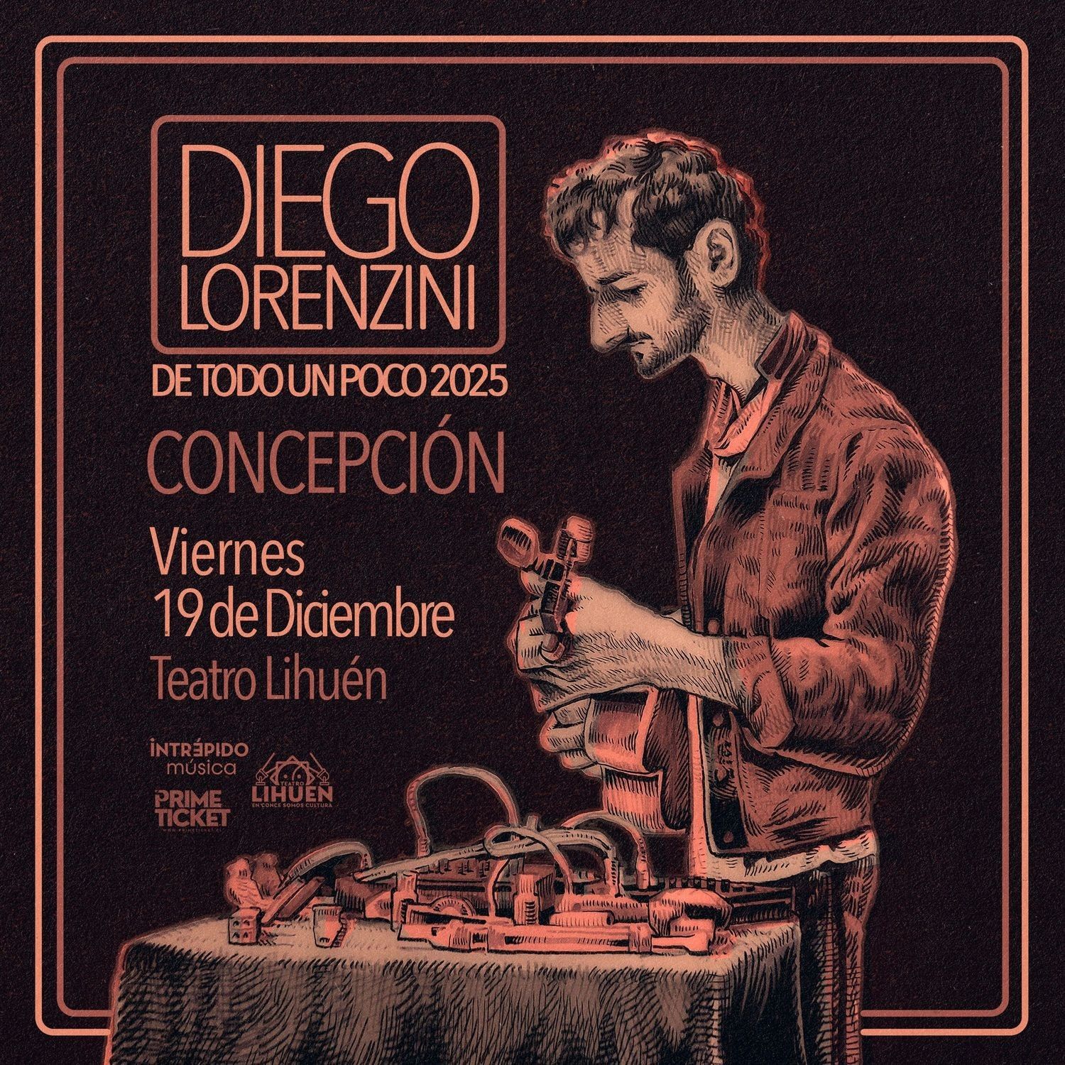 Diego Lorenzini en Teatro Lihuen