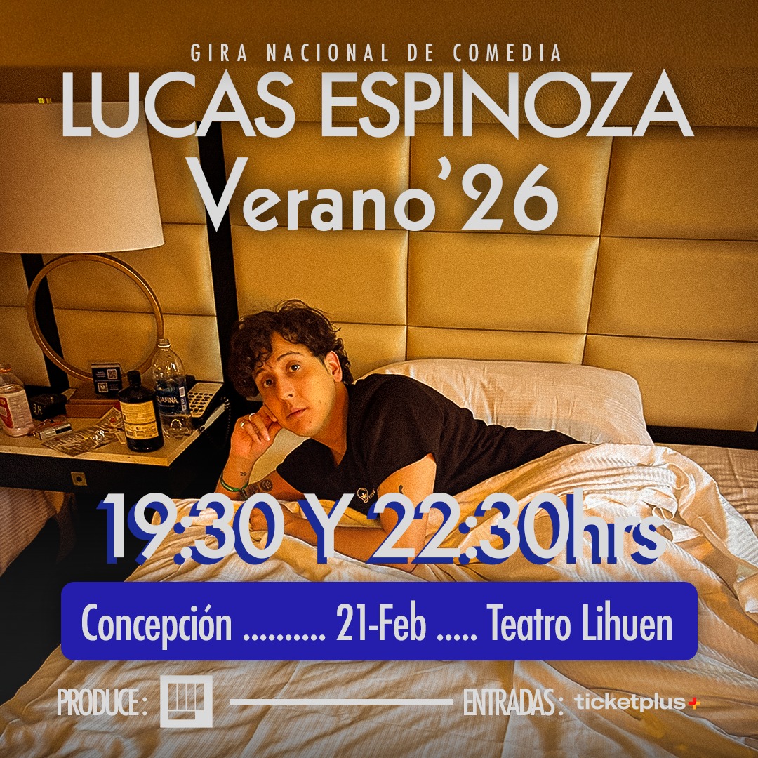 LUCAS ESPINOZA DOBLE FUNCIÓN EN TEATRO LIHUÉN