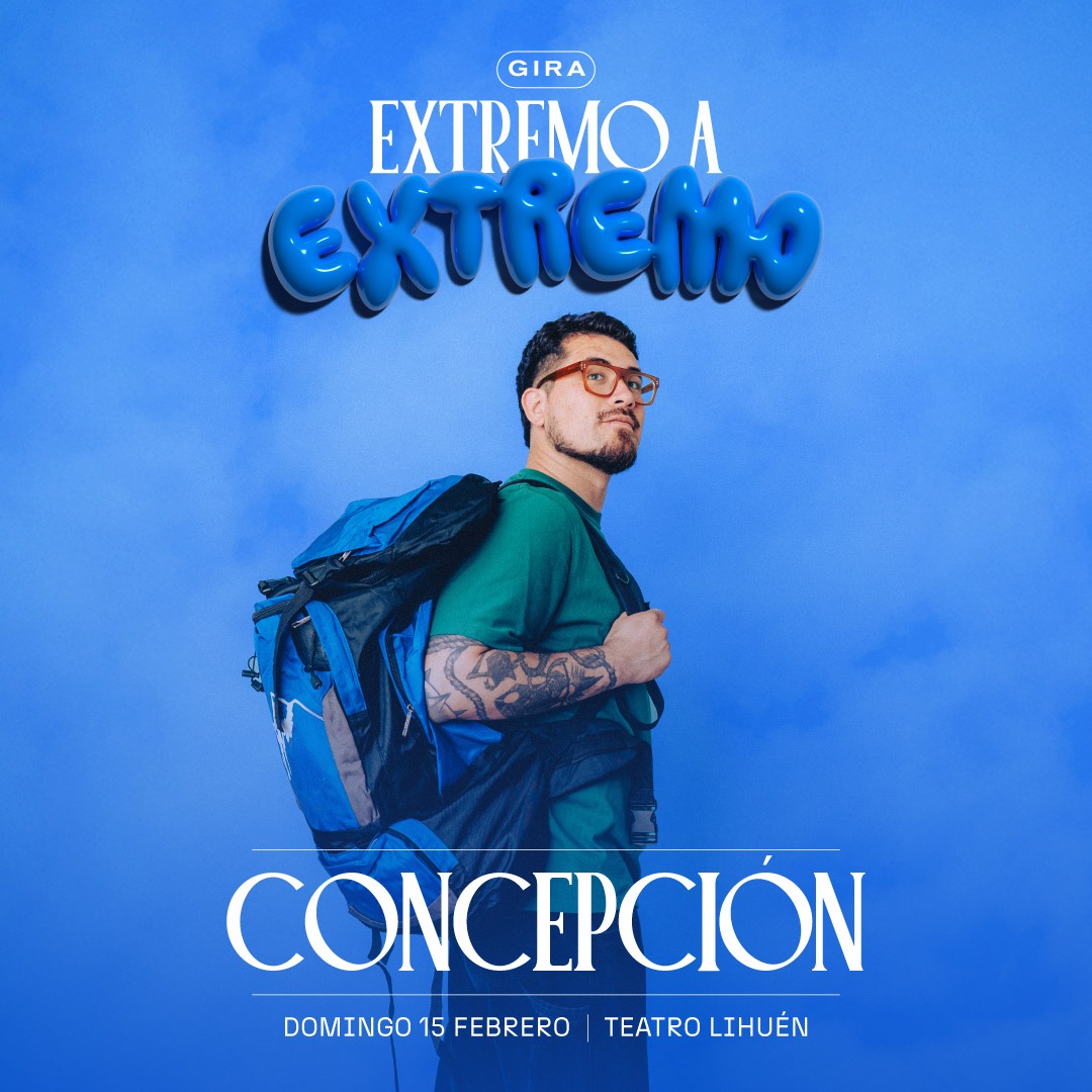 CLAUDIO MICHAUX PRESENTA "DE EXTREMO A EXTREMO" EN TEATRO LIHUÉN