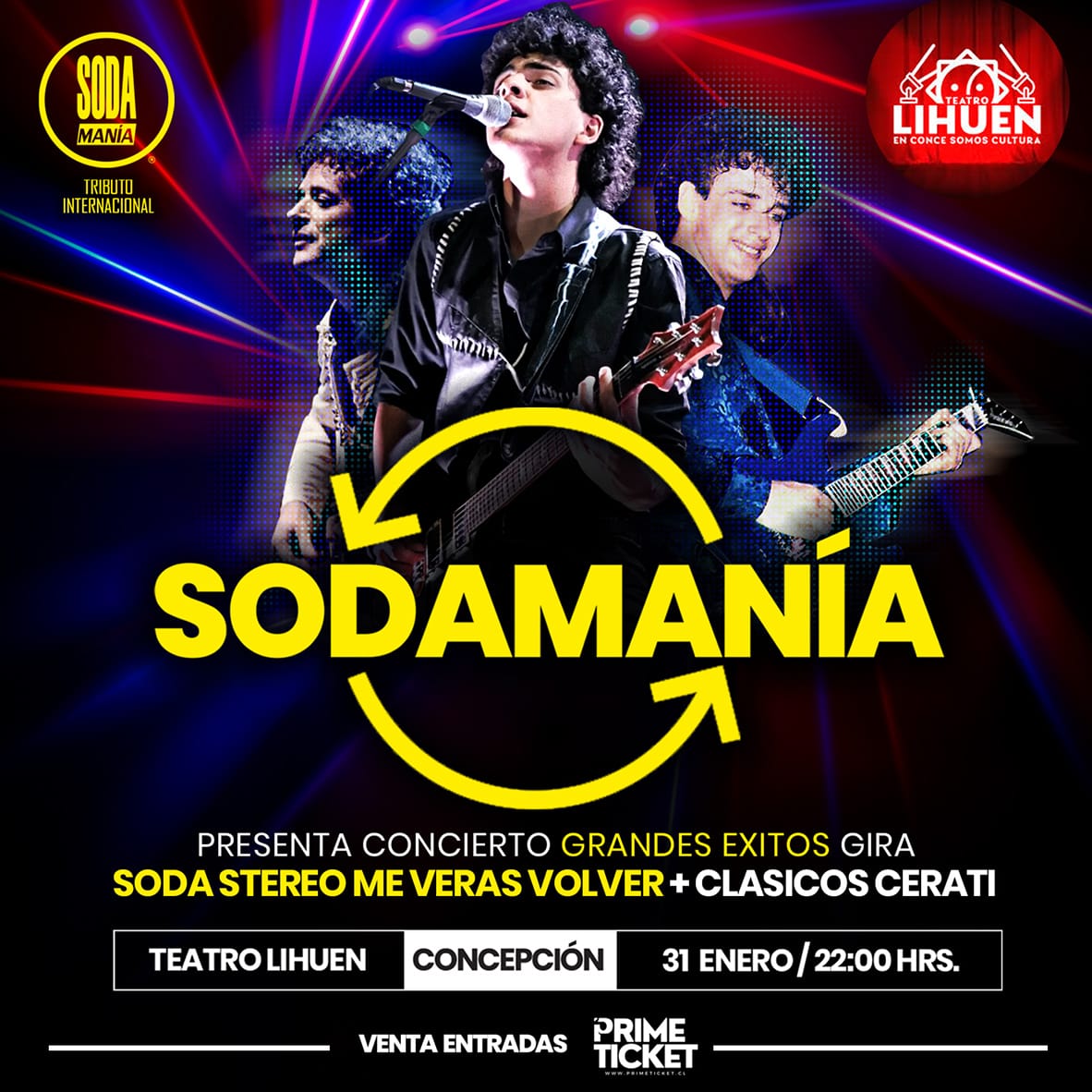 SODAMANIA EN TEATRO LIHUÉN