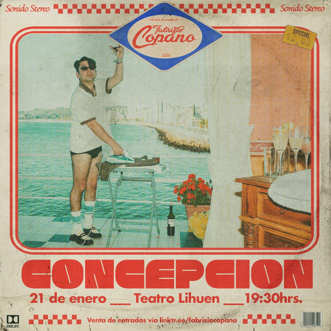 FABRIZIO COPANO EN VIVO EN TEATRO LIHUÉN 19:30 