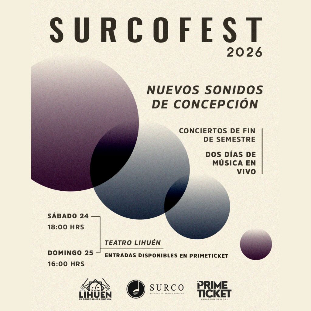 SURCO FEST 2026 Nuevos sonidos de Concepción