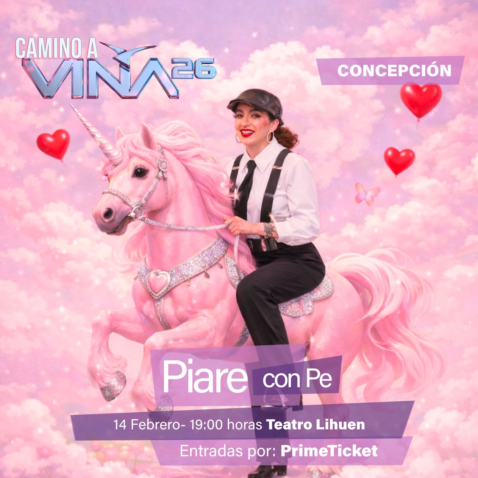Piare con Pe en Teatro Lihuén 
