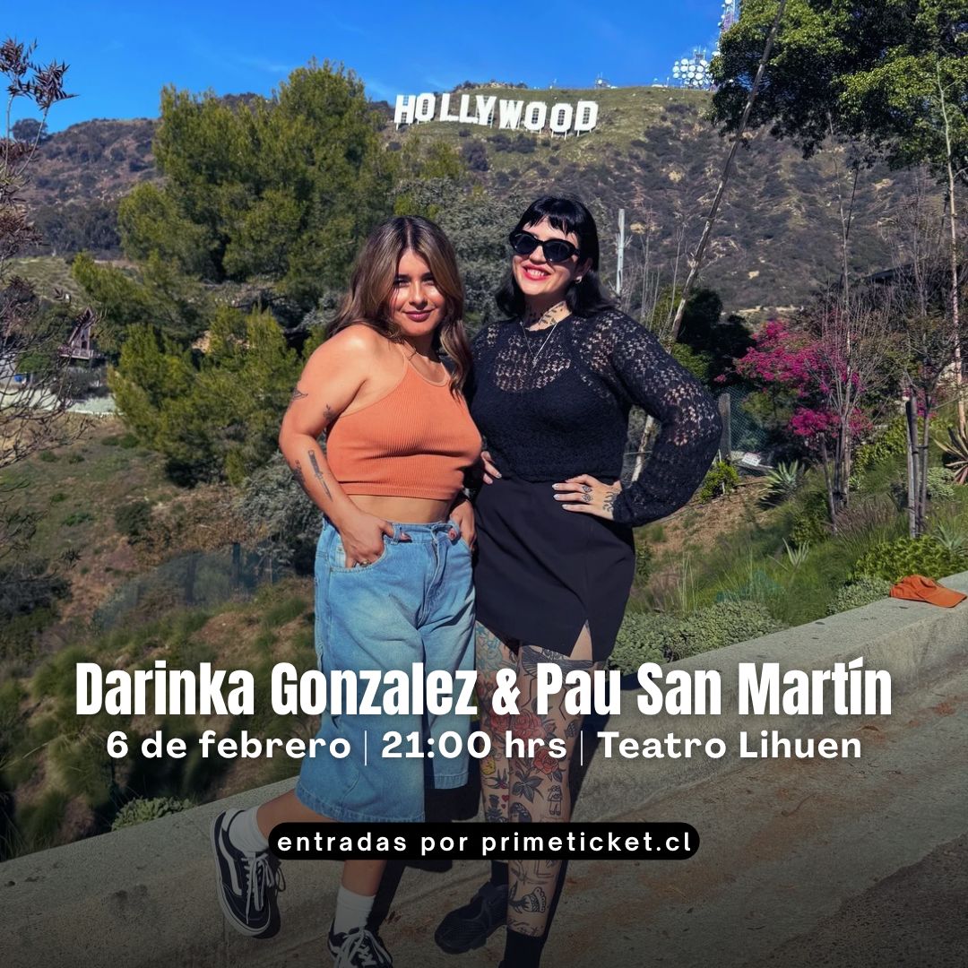 DARINKA GONZÁLEZ Y PAU SAN MARTIN EN TEATRO LIHUÉN 