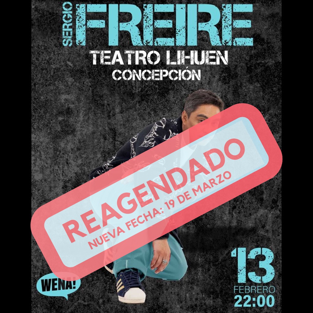 SERGIO FREIRE EN TEATRO LIHUÉN