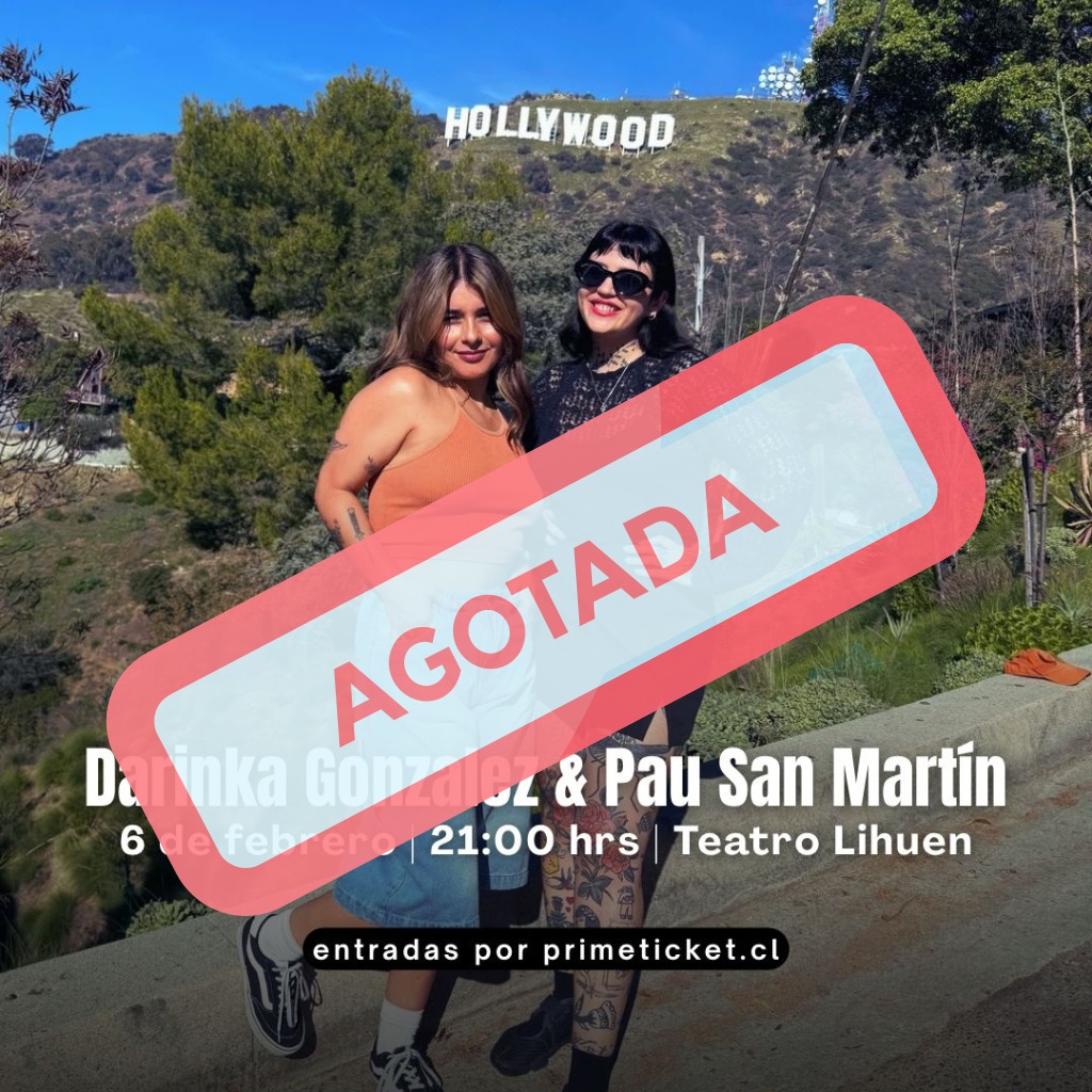DARINKA GONZÁLEZ Y PAU SAN MARTIN EN TEATRO LIHUÉN 