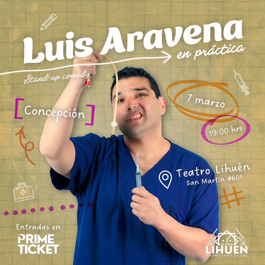 Luis Aravena “en práctica” 19:00 