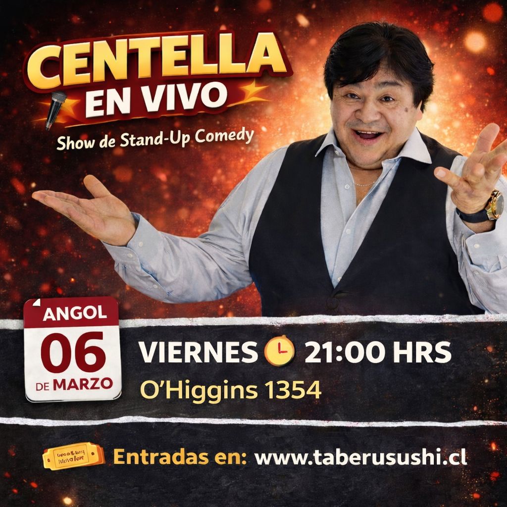 CENTELLA EN TABERU SUSHI ANGOL