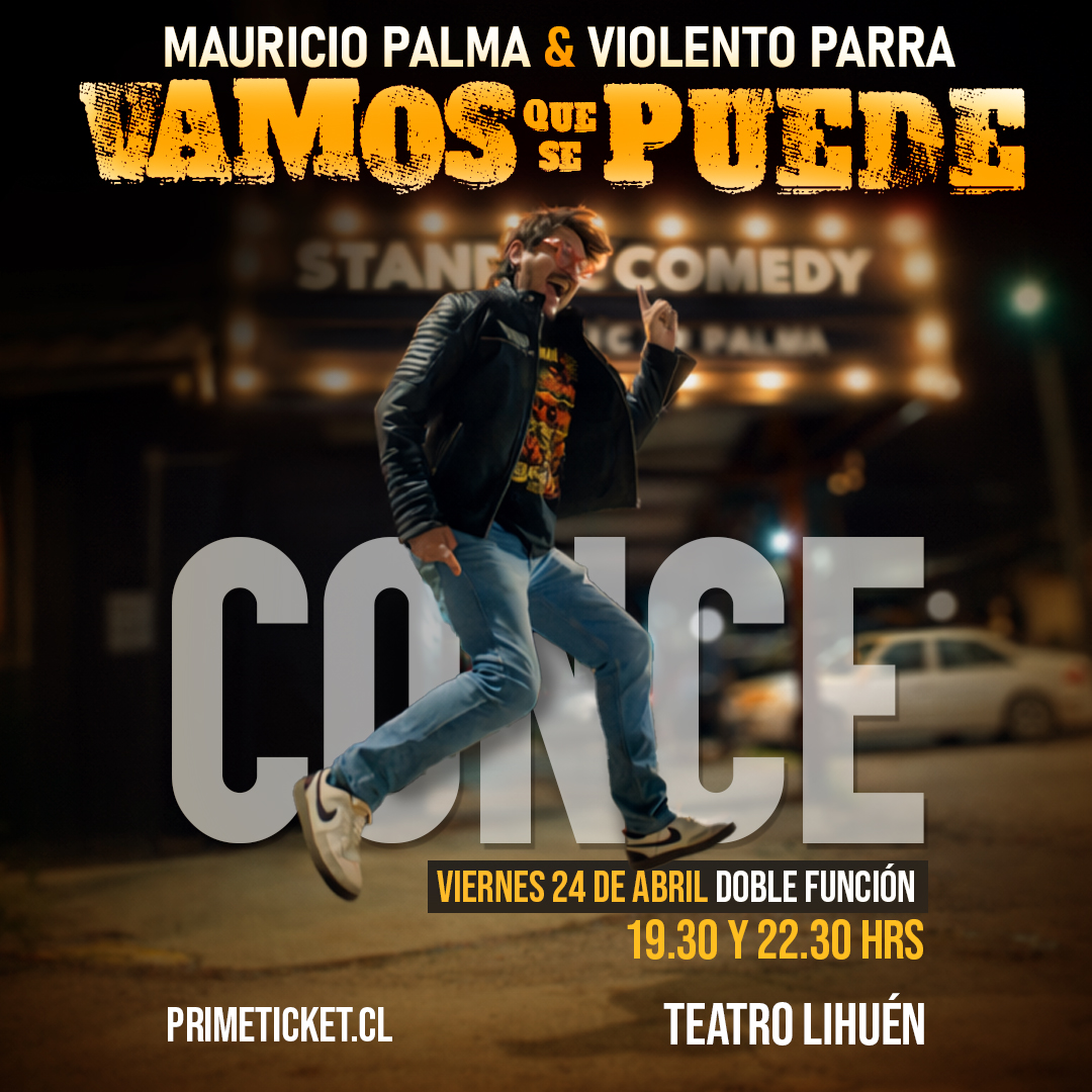 Mauricio Palma presenta "Vamos que se puede" DOBLE FUNCIÓN 