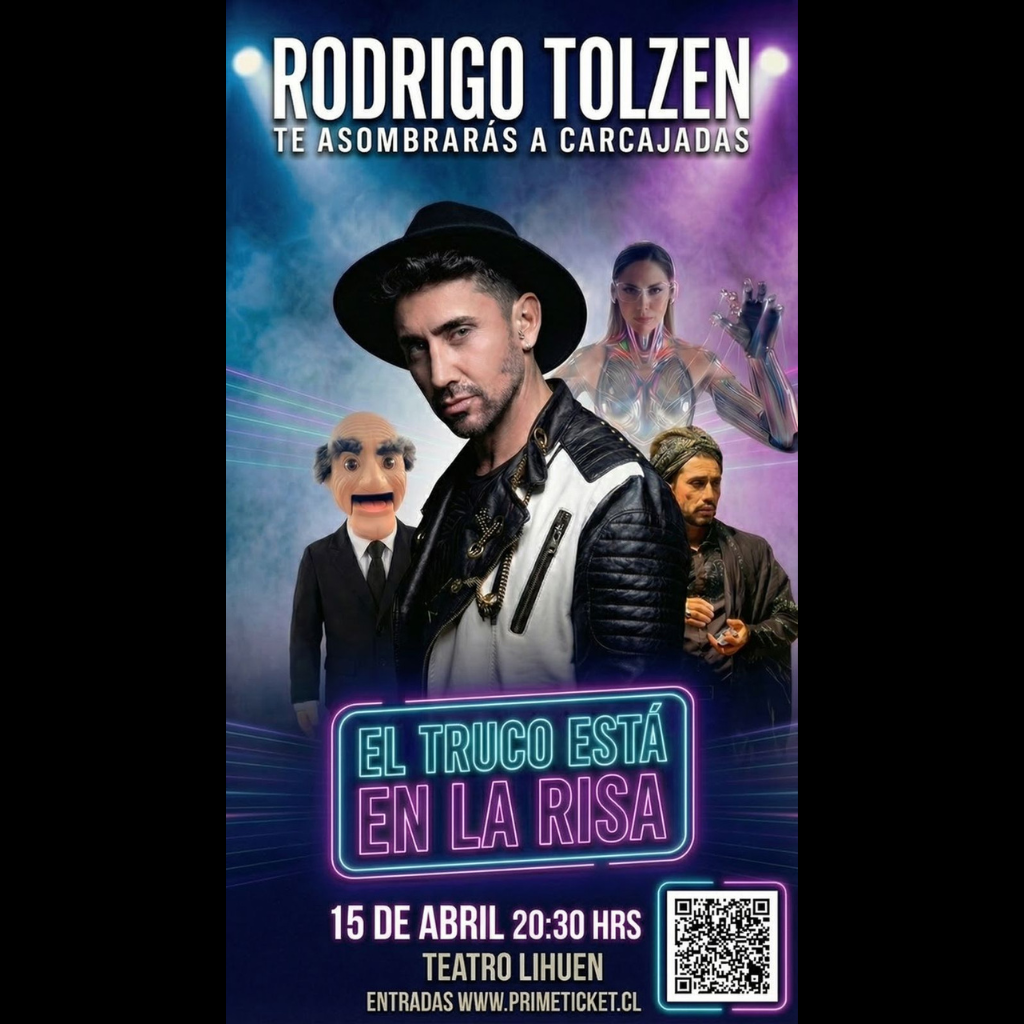 El truco está en la risa en Teatro Lihuén 