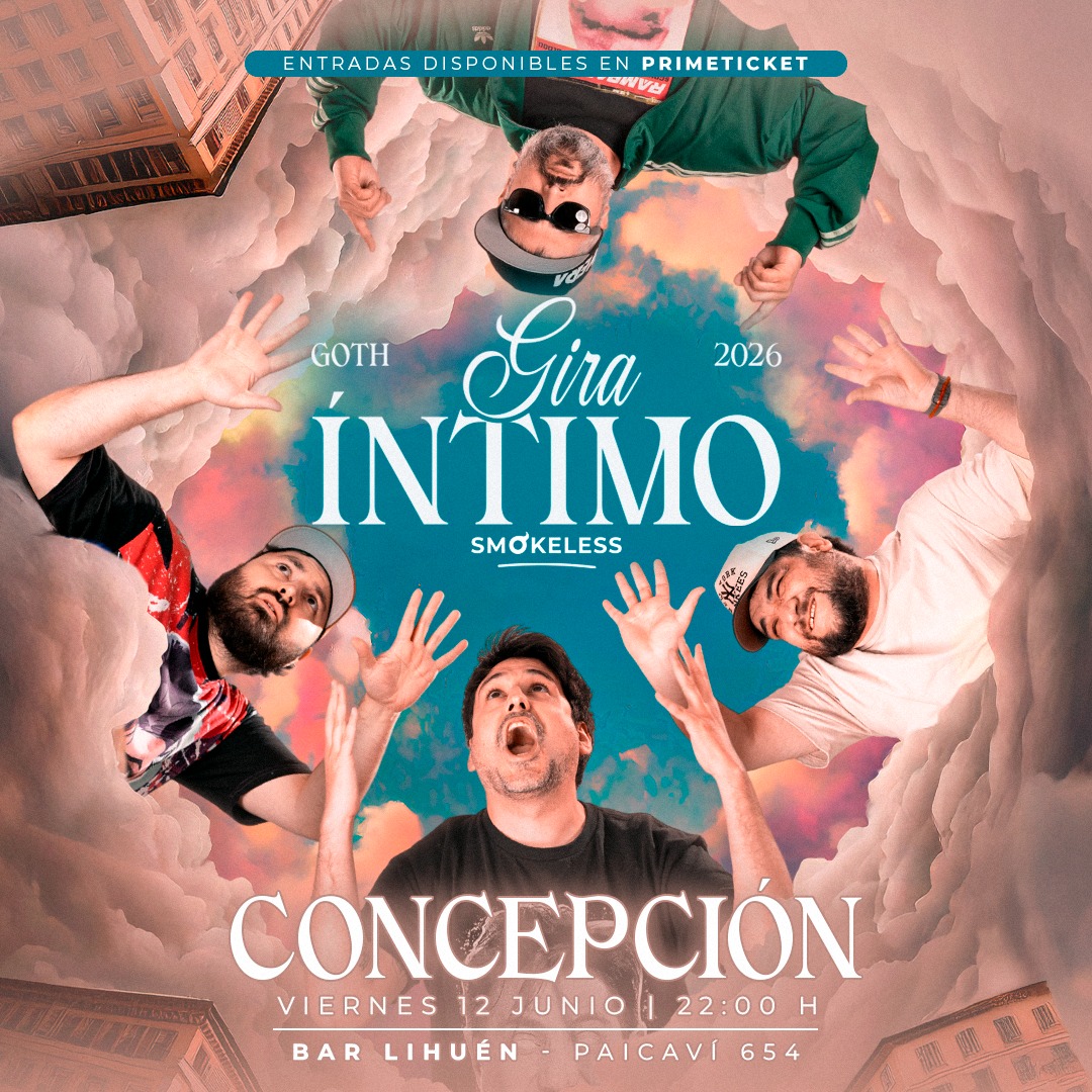 GOTH PRESENTA "GIRA ÍNTIMO" EN TEATRO LIHUÉN 22:00H