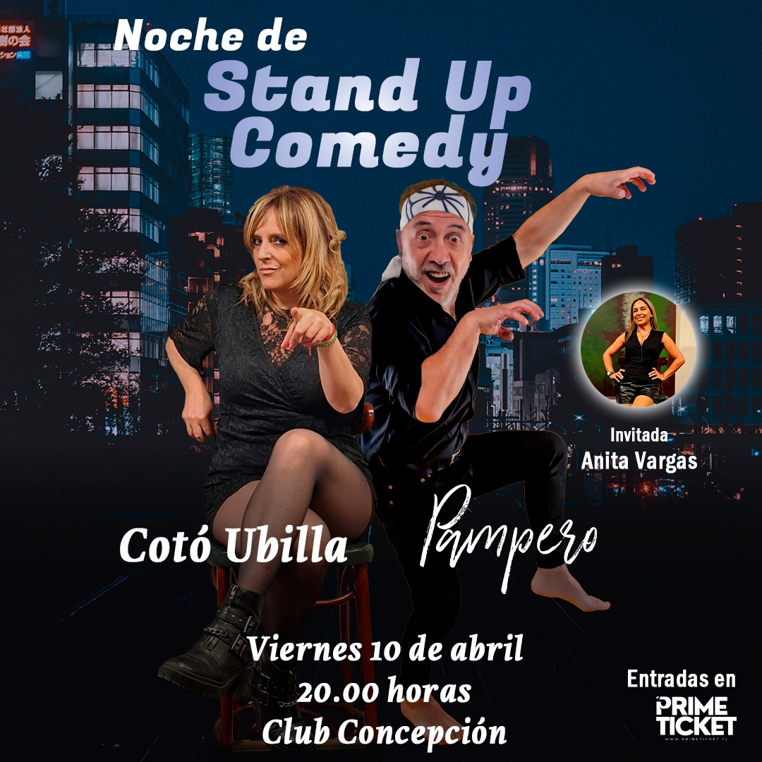 Noche de Stand Up Comedy con Pampero y Cotó Ubilla