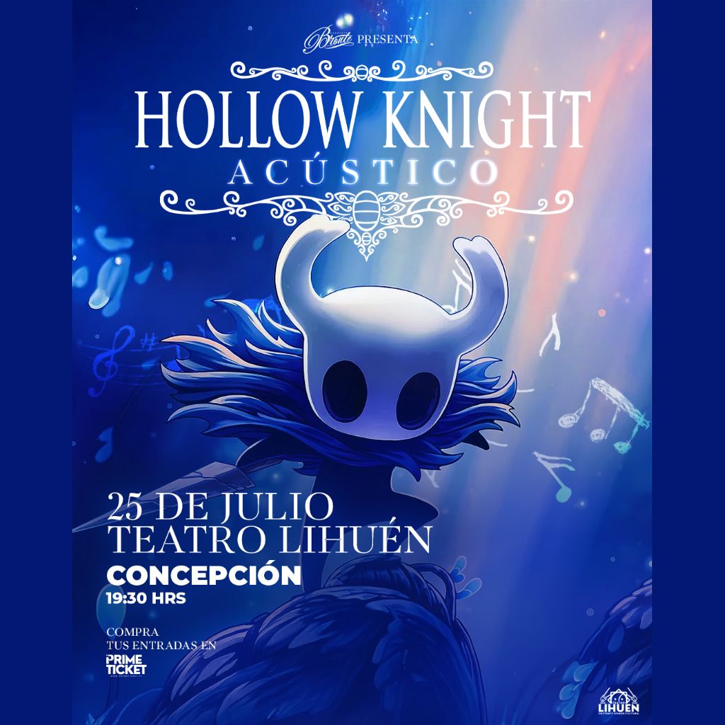 Hollow knight acústico en Teatro Lihuén 19:30