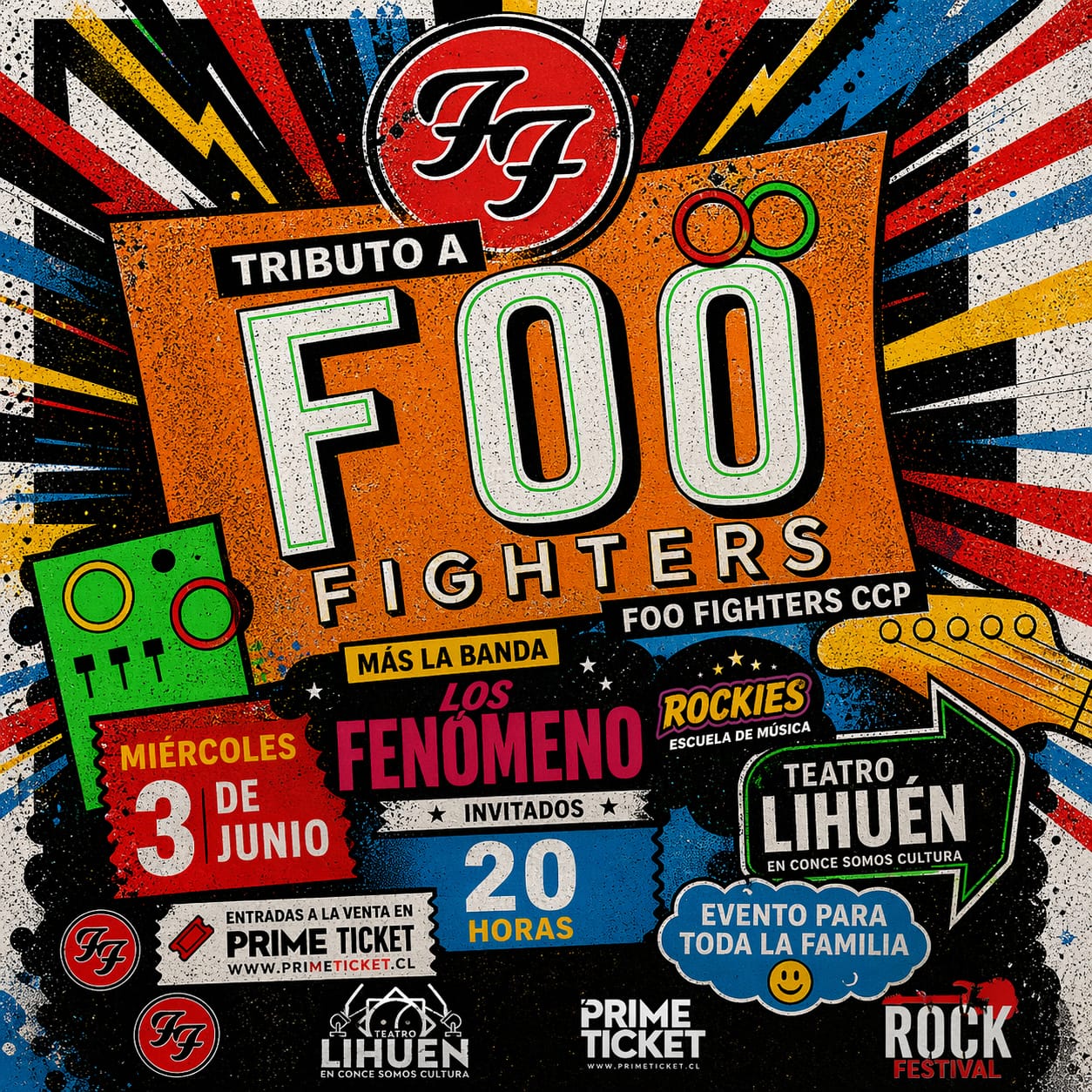 Foo Fighters y Fenomeno