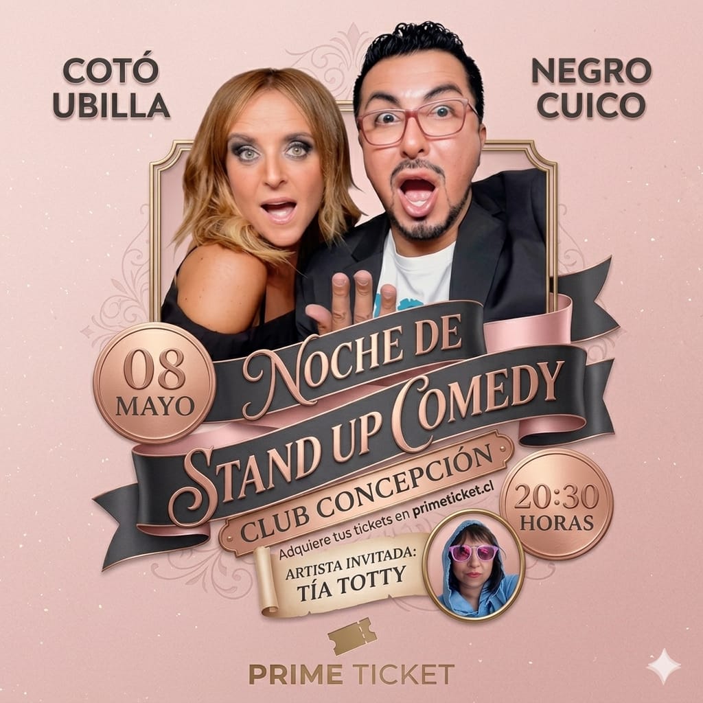 Noche de Stand Up Comedy en el Club con Cotó Ubilla y Negro Cuico