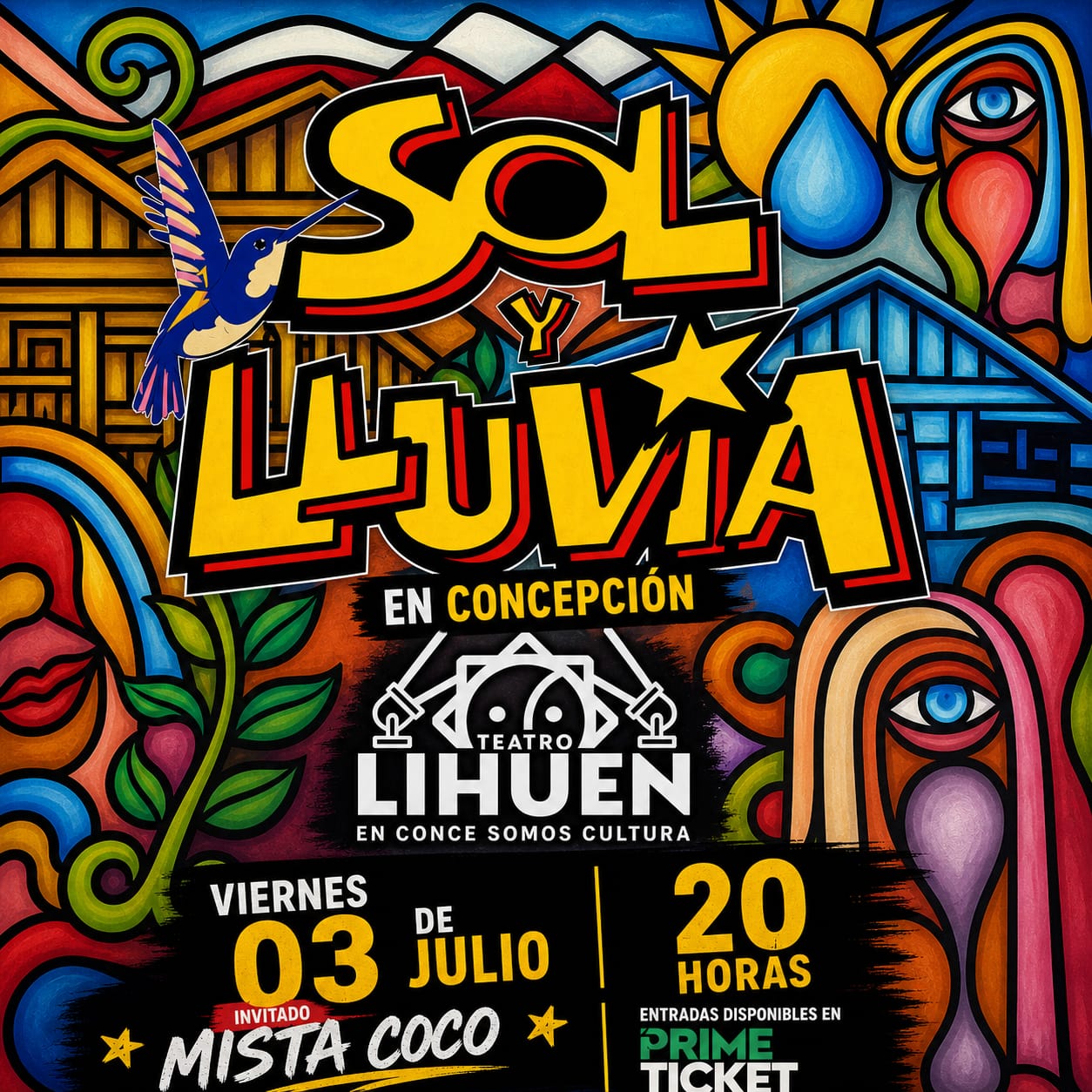 SOL Y LLUVIA EN CONCEPCIÓN 