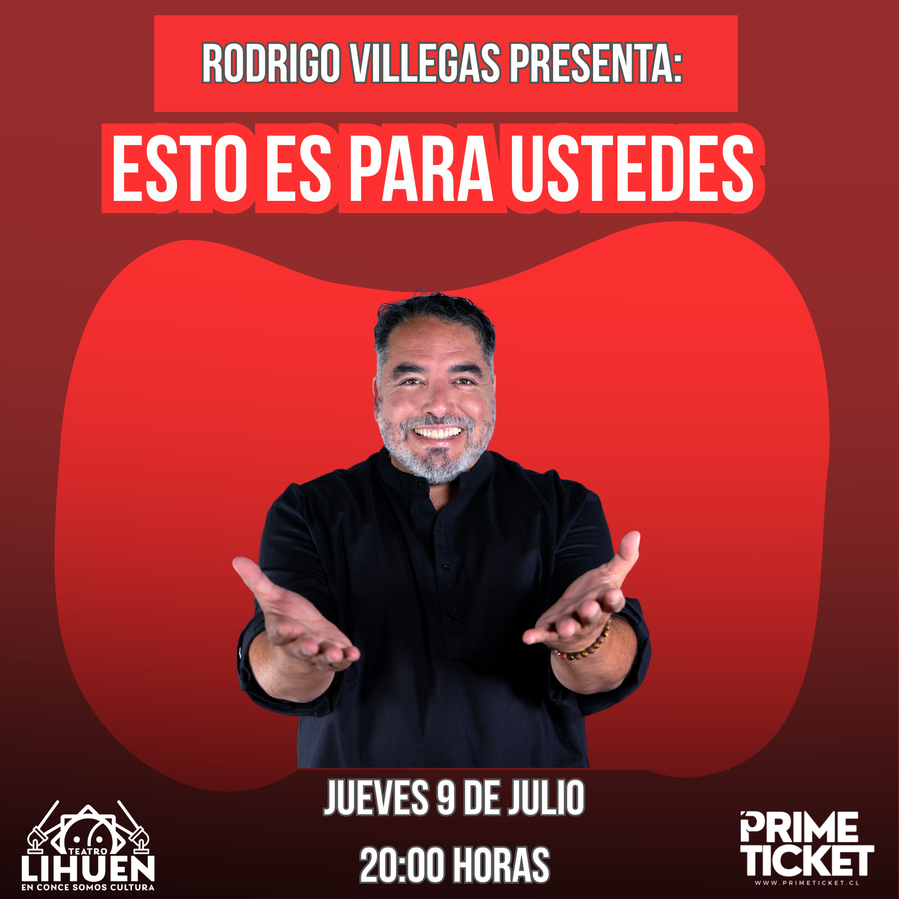 Rodrigo Villegas presenta "Esto es para ustedes"