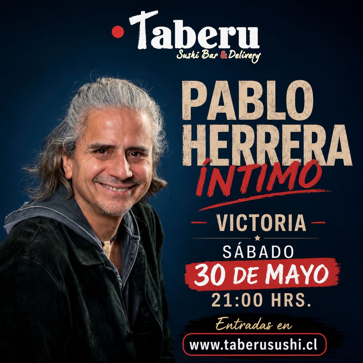 PABLO HERRERA ÍNTIMO EN TABERU VICTORIA 