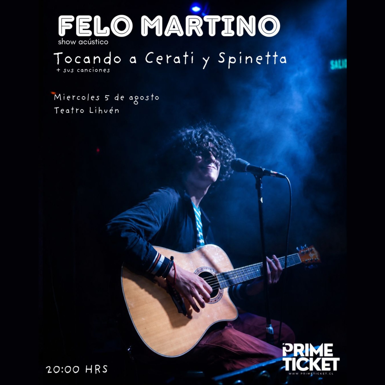 FELO MARTINO ACÚSTICO EN TEATRO LIHUÉN