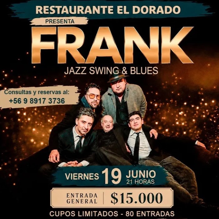 FRANK – Jazz & Swing en Hotel El Dorado