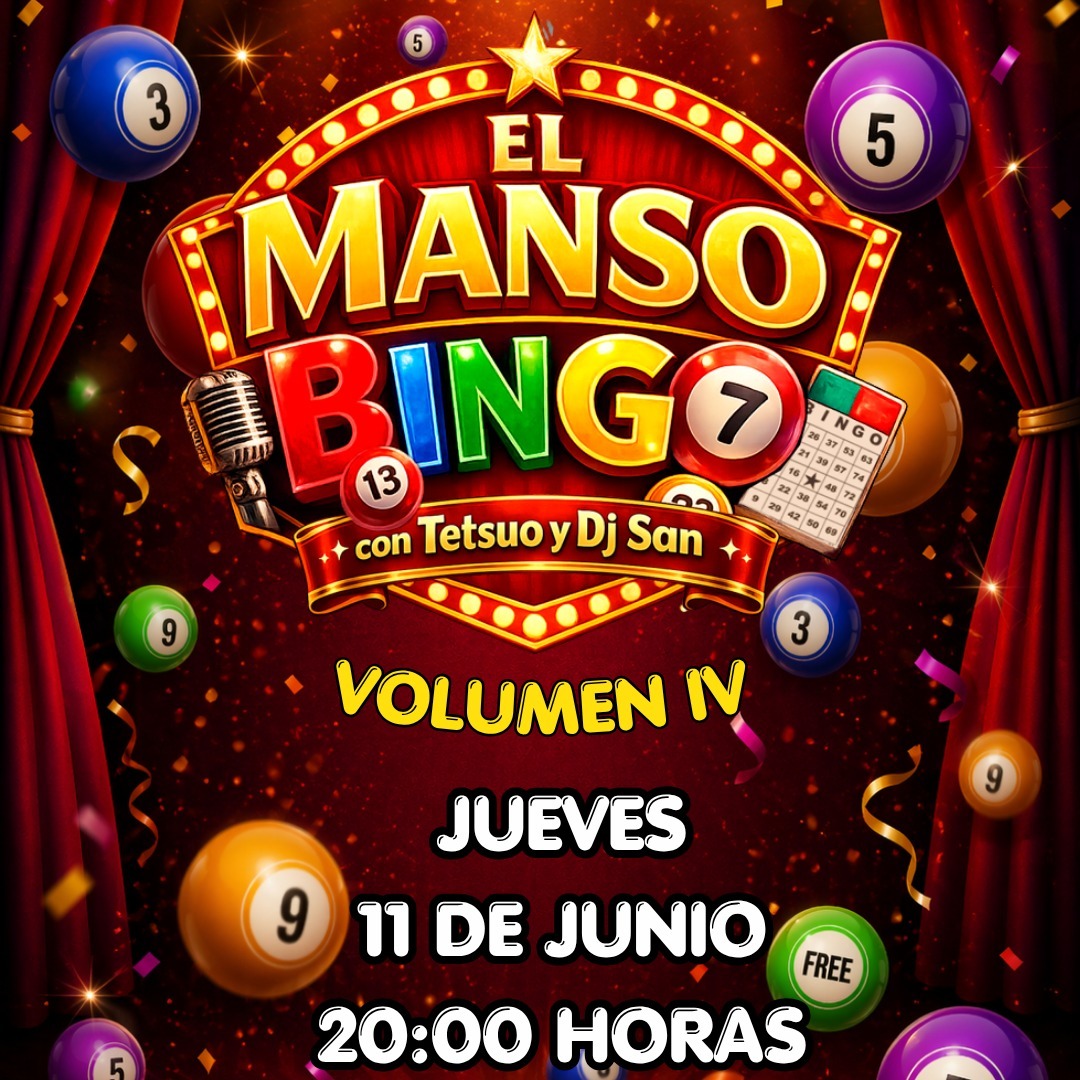 MANSO BINGO VOLUMEN IV EN TEATRO LIHUÉN