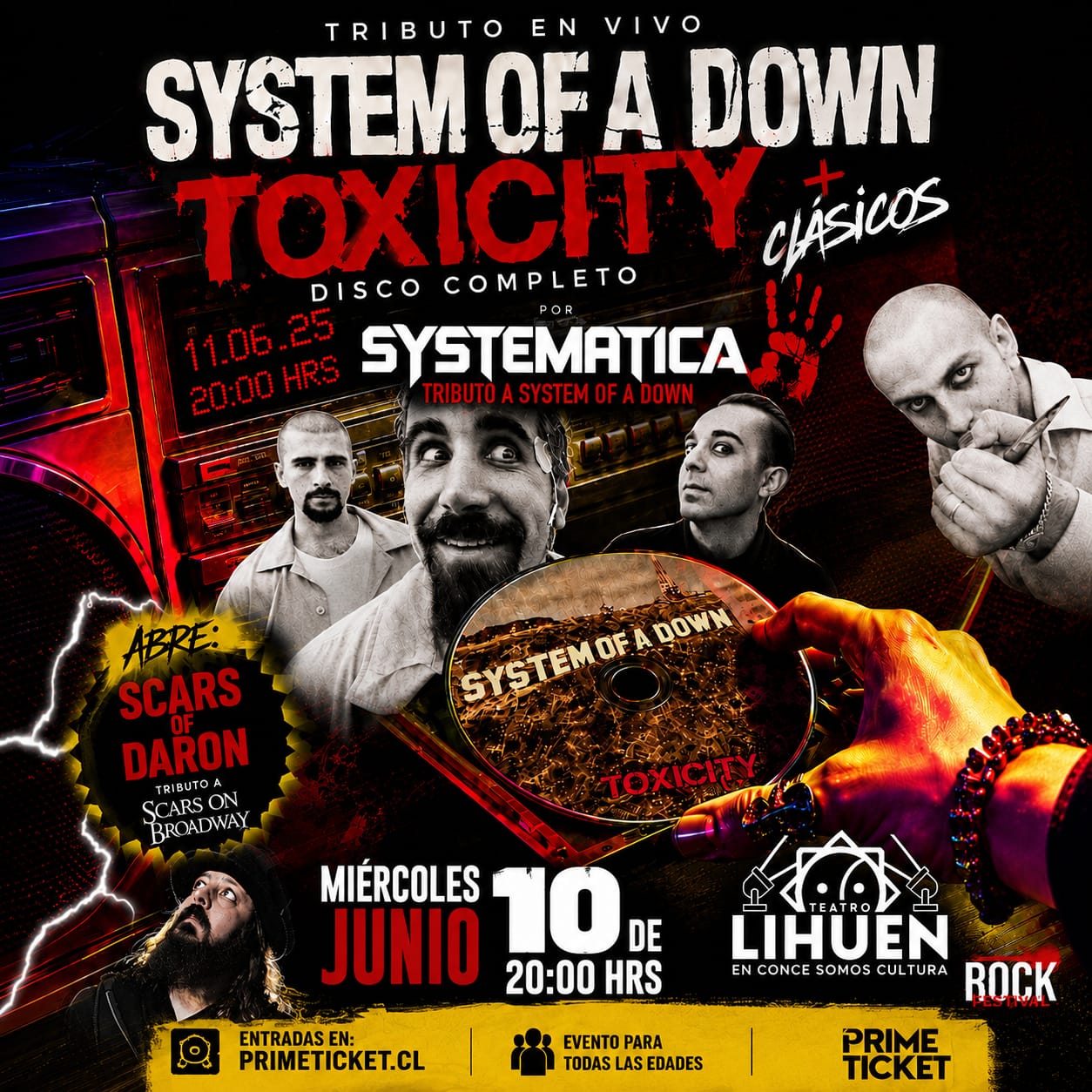 Toxicity en vivo SOAD