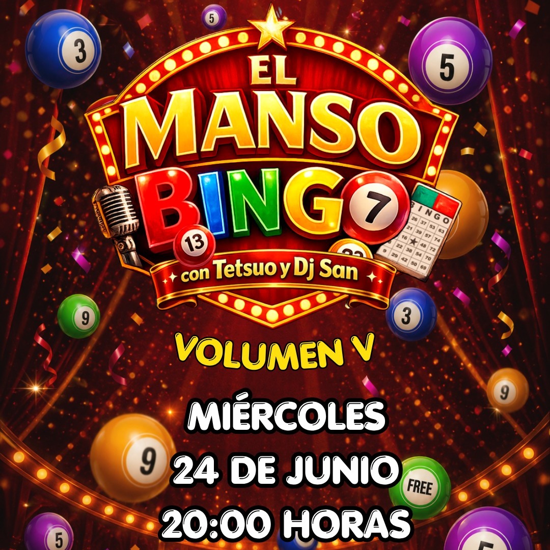 MANSO BINGO VOL. V EN TEATRO LIHUÉN