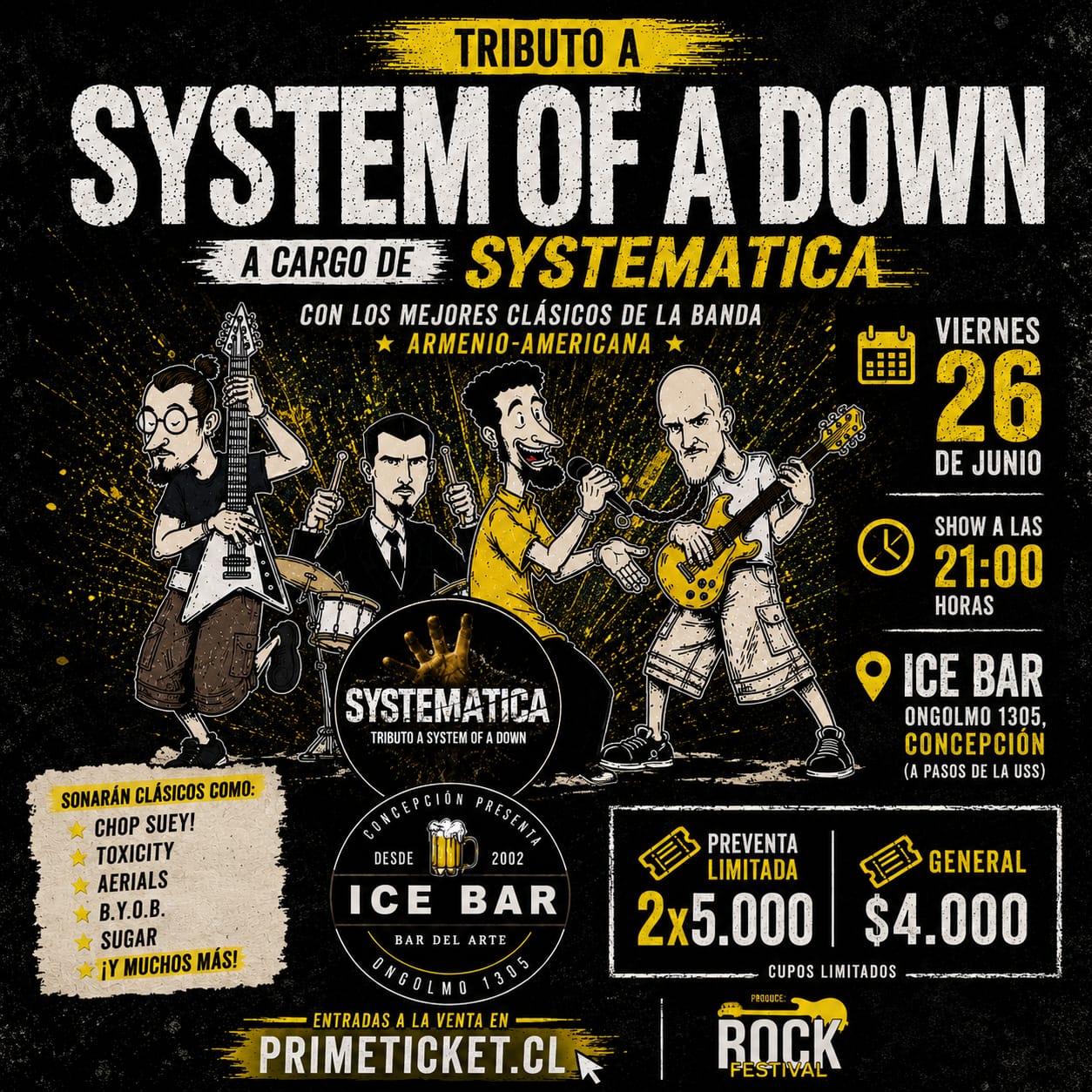 System of a Down tributo